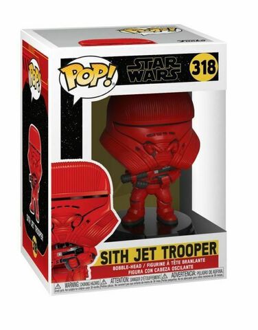Figurine Funko Pop! N°318 - Star Wars 9 - Sith Jet Trooper
